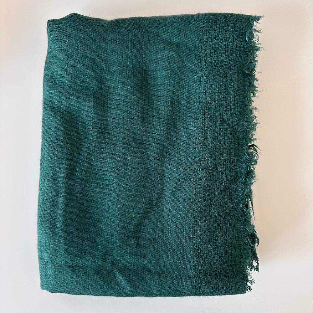 Green scarf